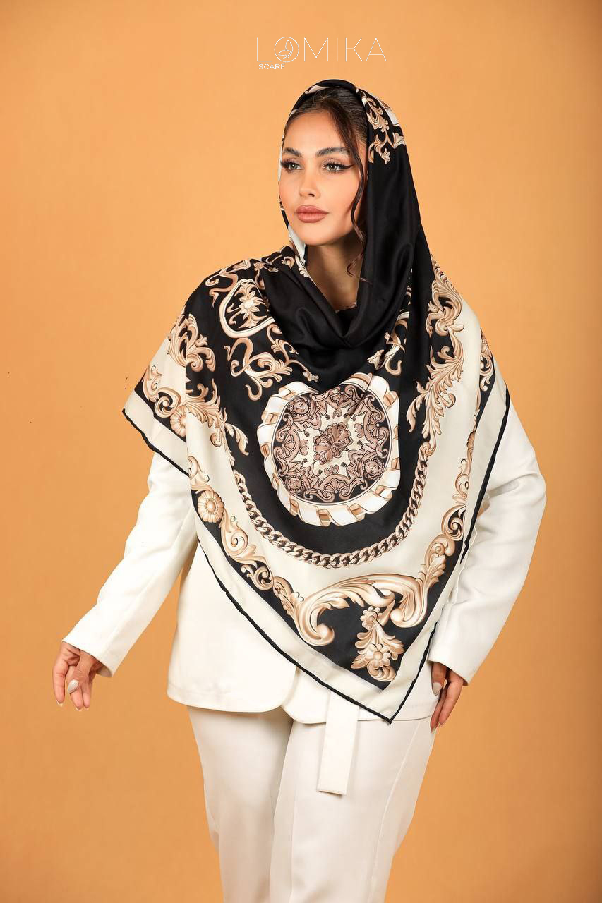 روسری چاپی بهار و تابستان
