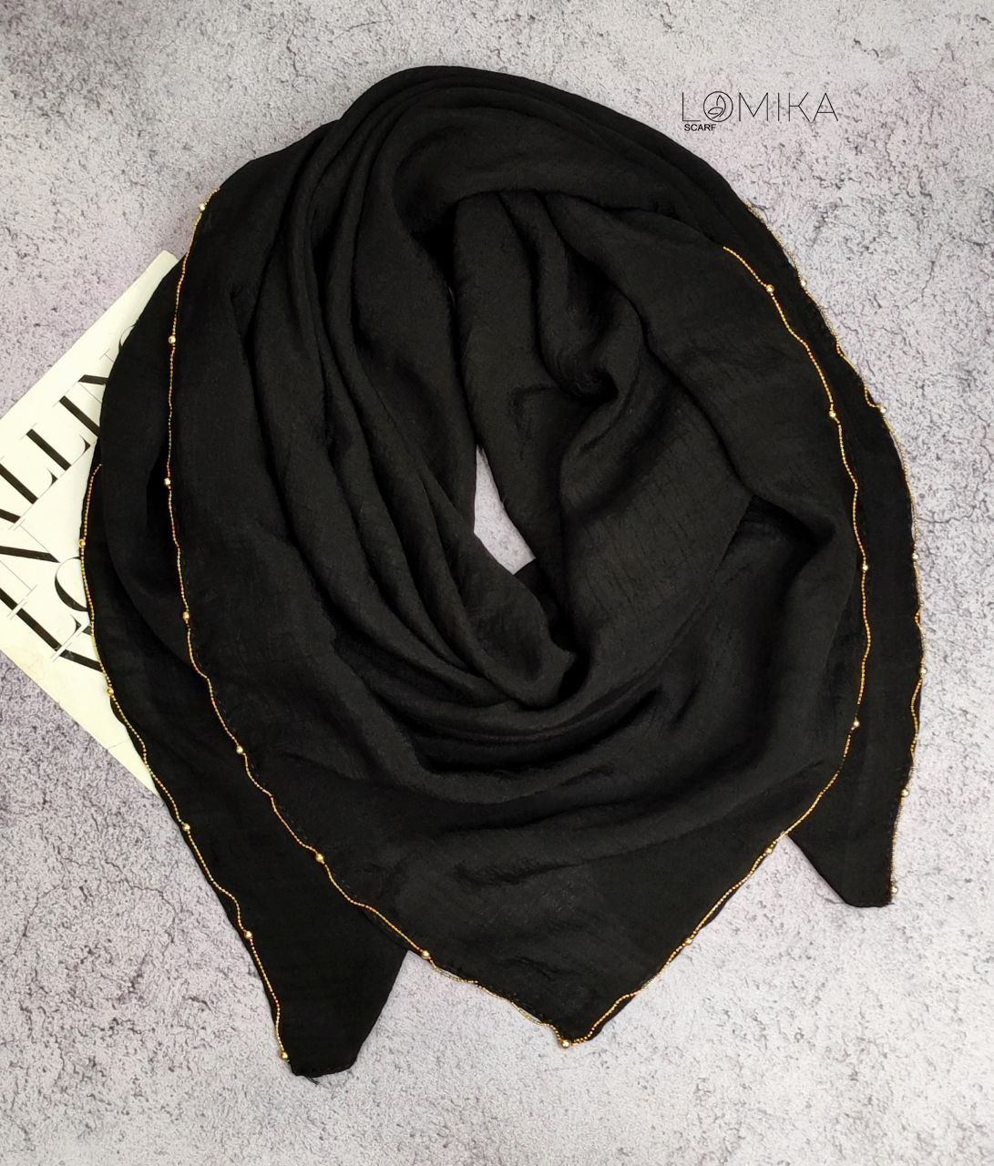 روسری نخی زنجیری سری انتخابی کد rm4 (عمده)