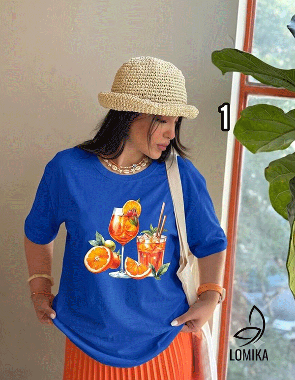 تیشرت summer سری انتخابی کد t16 (عمده)