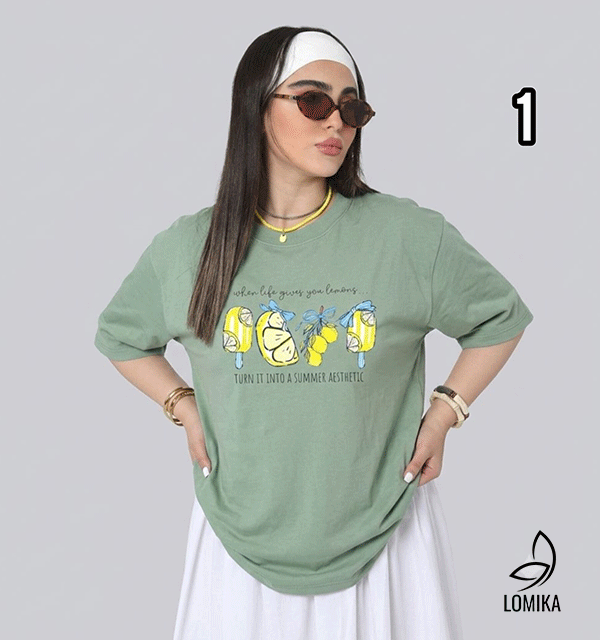 تیشرت summer سری انتخابی کد t17 (عمده)