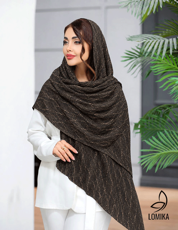شال پلیسه پک موکا بسته8طرحی کد sp70 (عمده)