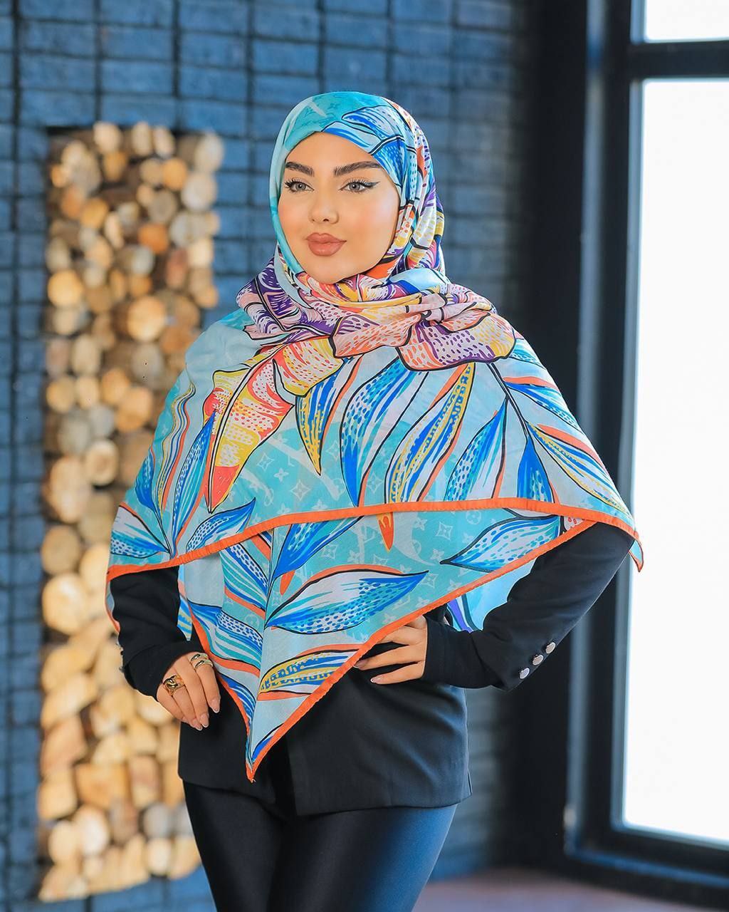 روسری طرحدار بسته6طرحی کد r32 (عمده)
