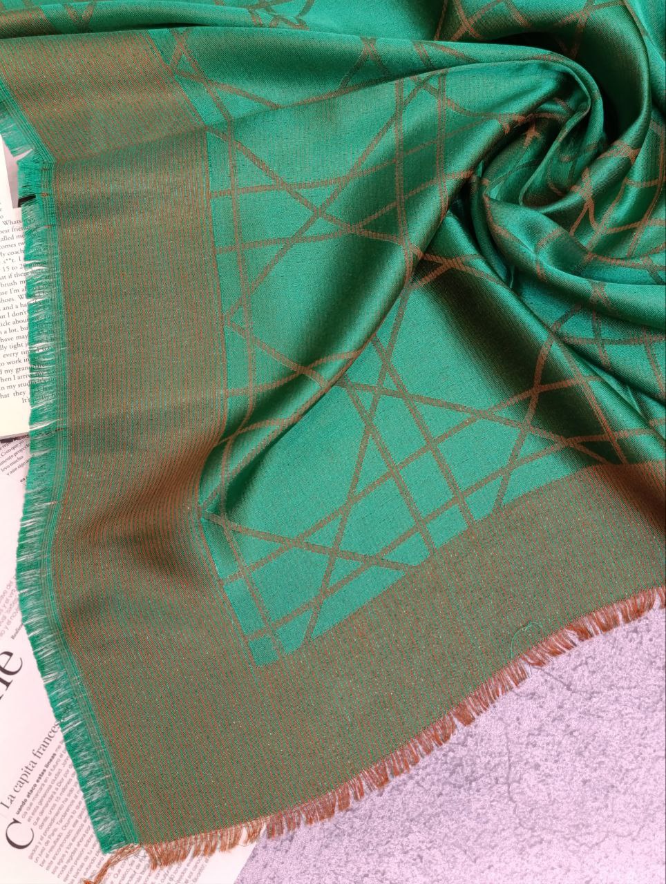 روسری ژاکارد بسته11رنگی کد rm7 (عمده)

