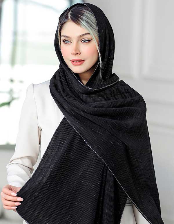 شال پلیسه دورلمه پاییزه بسته12رنگی کد ps11 (عمده)
