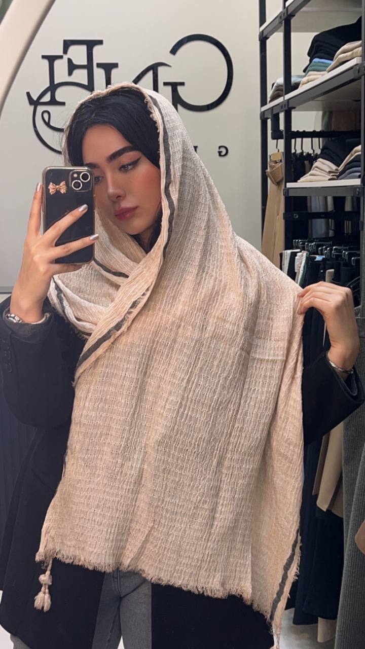 شال گره ای چهارفصل وارداتی بسته5رنگی کد sa8 (عمده)
