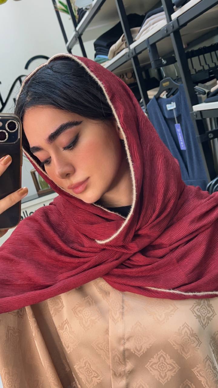 شال پلیسه خرجکار تمام لمه بسته5طرحی کد ps28 (عمده)
