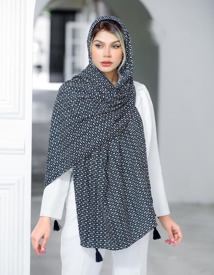 شال کریشه طرحدار بسته6رنگی کد sc58 (عمده)
