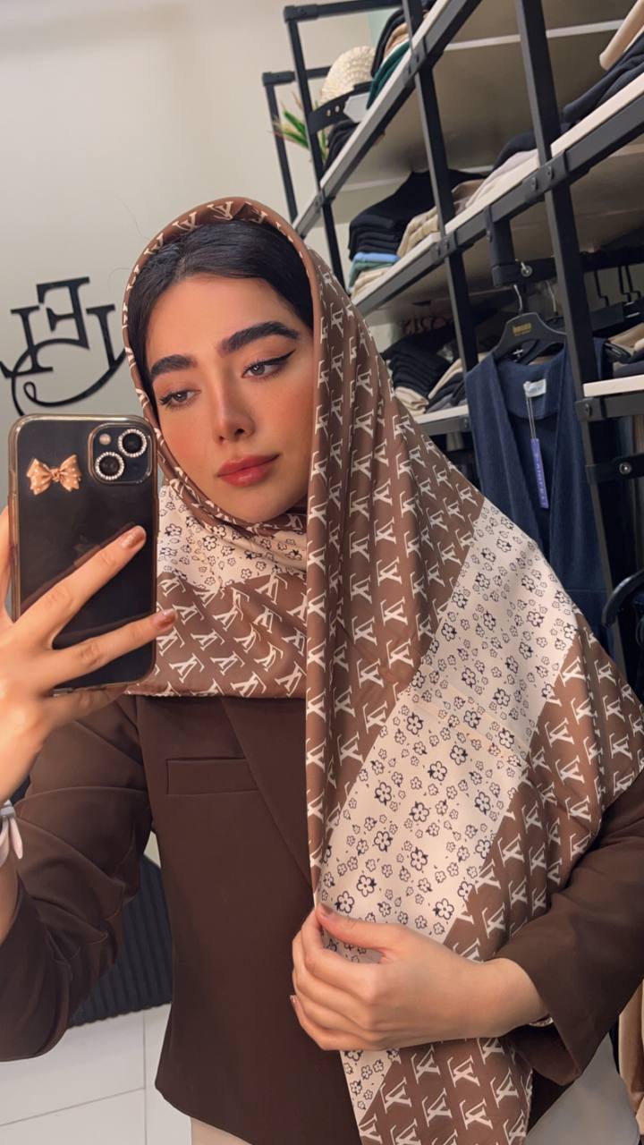 روسری ابریشم توییل بسته3رنگی کد rp34 (عمده)
