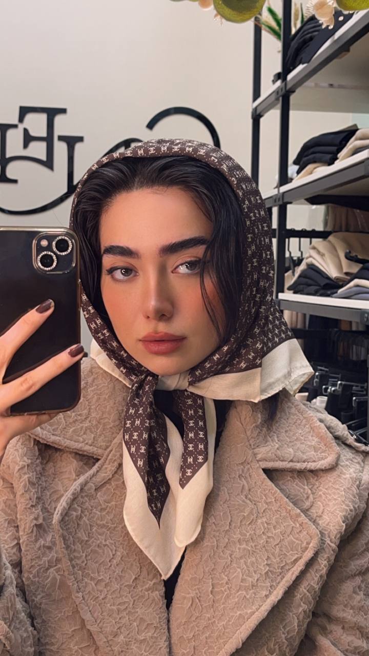 مینی اسکارف موکا
