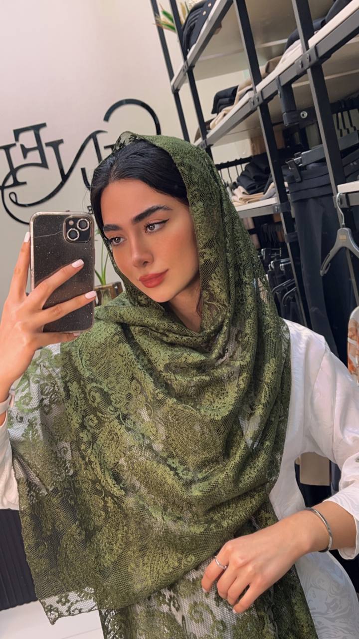 شال توری ترمه بسته7رنگی کد sm33 (عمده)
