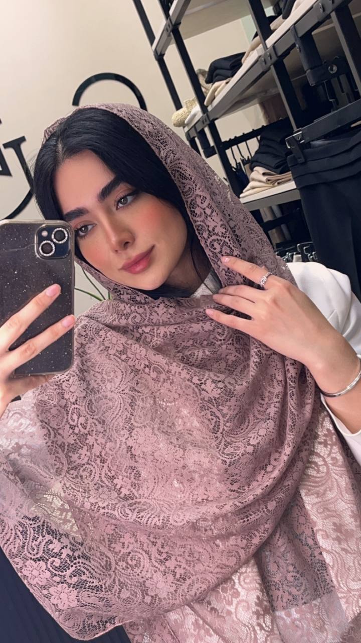 شال توری ترمه بسته7رنگی کد sm42 (عمده)
