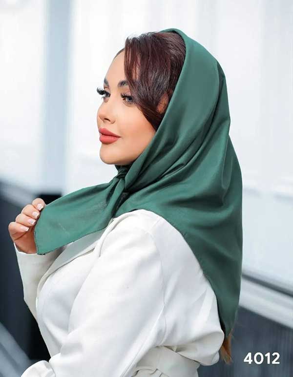مینی اسکارف اسلپ بسته12رنگی کد m2 (عمده)
