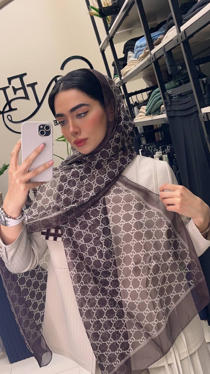 شال حریر طرحدار پک موکا بسته8طرحی کد sh54 (عمده)
