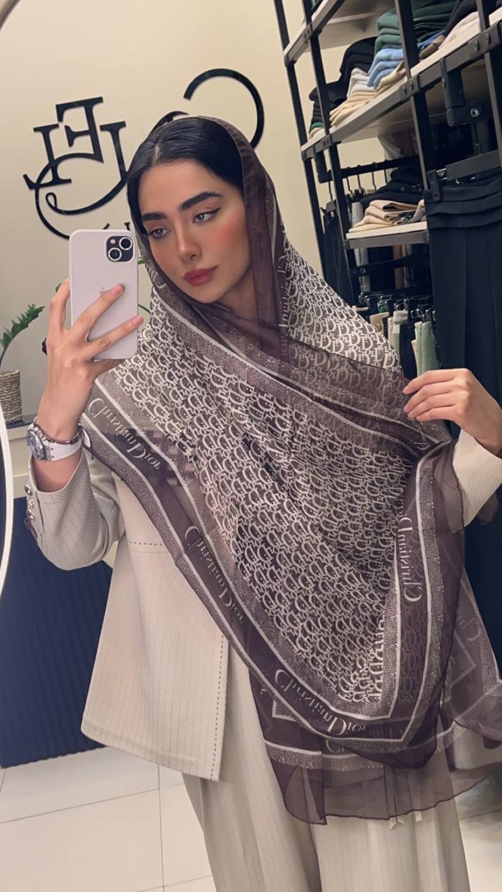 شال حریر طرحدار پک موکا بسته8طرحی کد sh54 (عمده)
