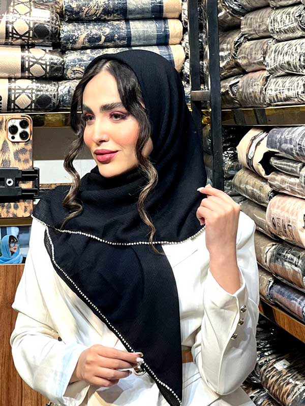 روسری درختی دورنگین بسته7رنگی کد rm18 (عمده)
