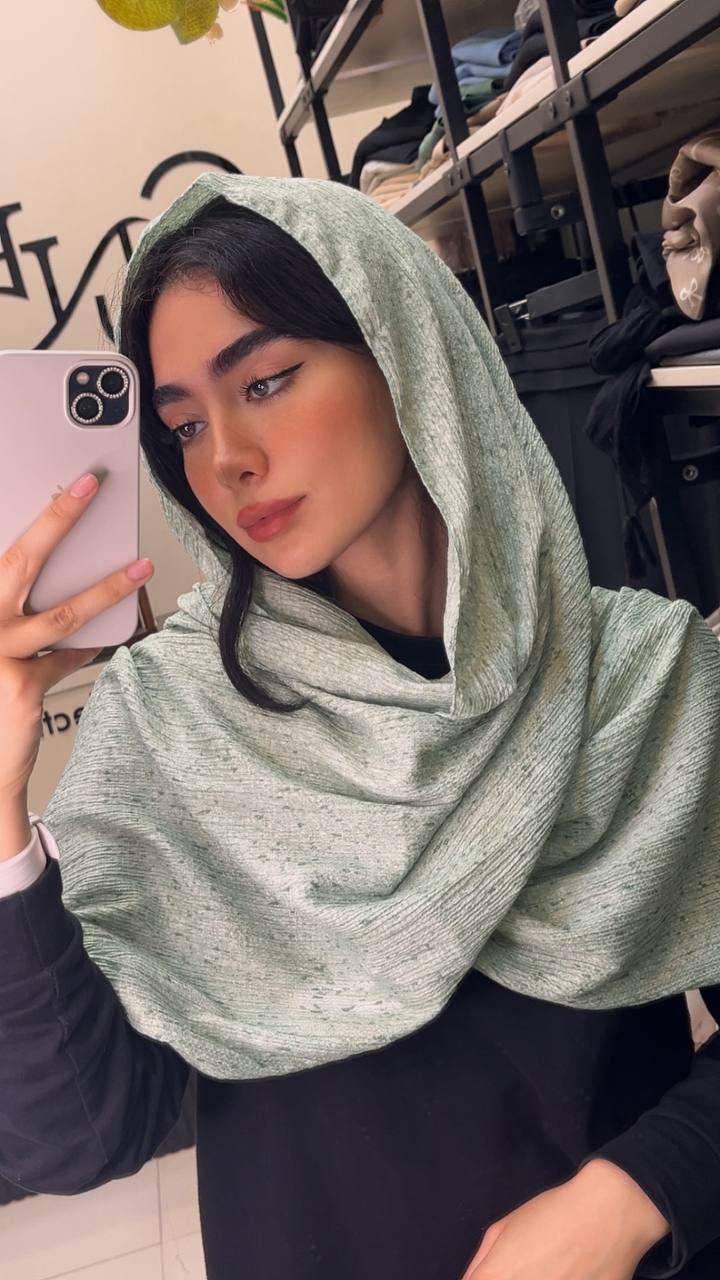 شال پلیسه ابرنگی بسته16رنگی کد sp52 (عمده)
