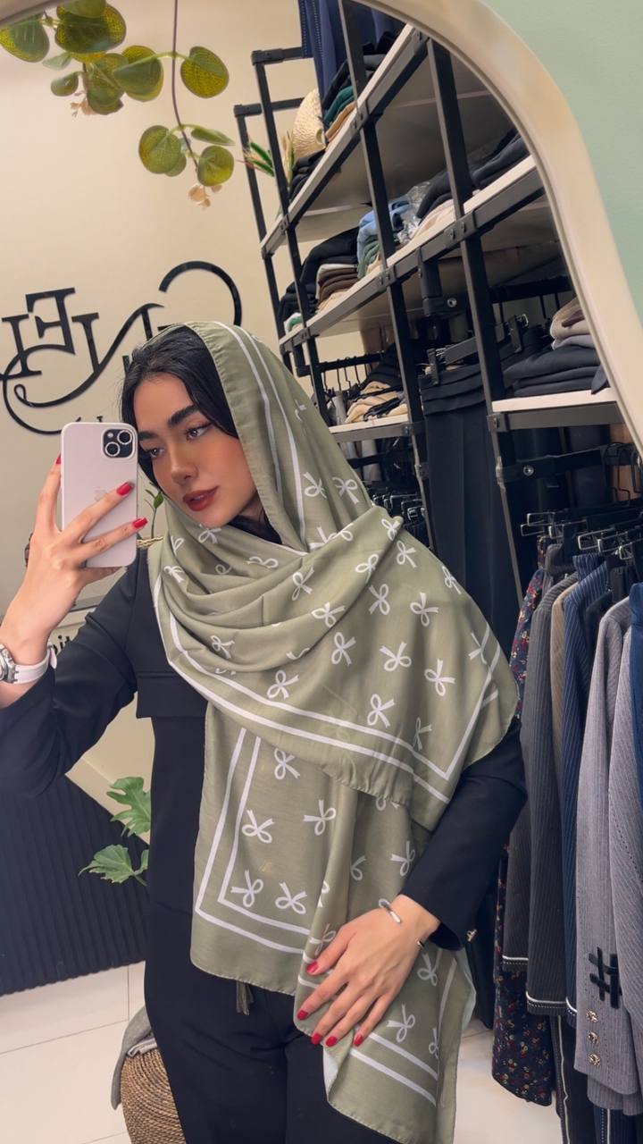 شال چاپی طرح پاپیون بسته10رنگی کد sh64 (عمده)
