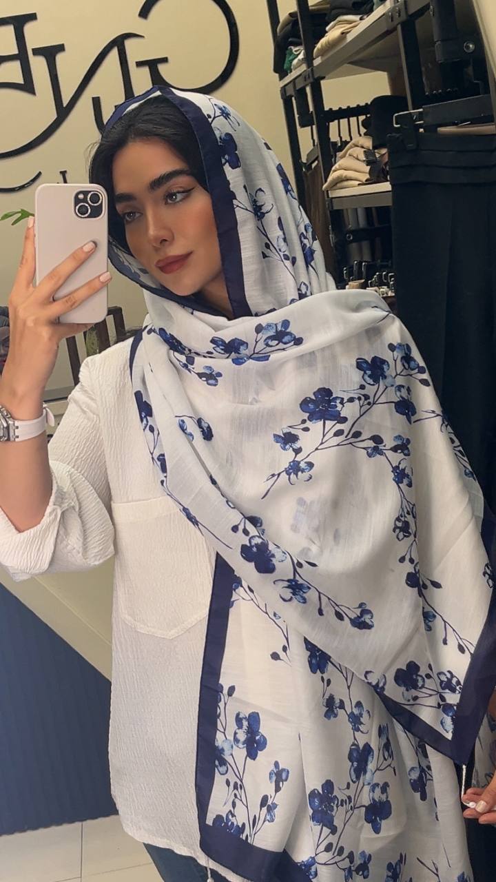 شال چاپی ابرنگی پک سورمه ای بسته8طرحی کد sh74 (عمده)
