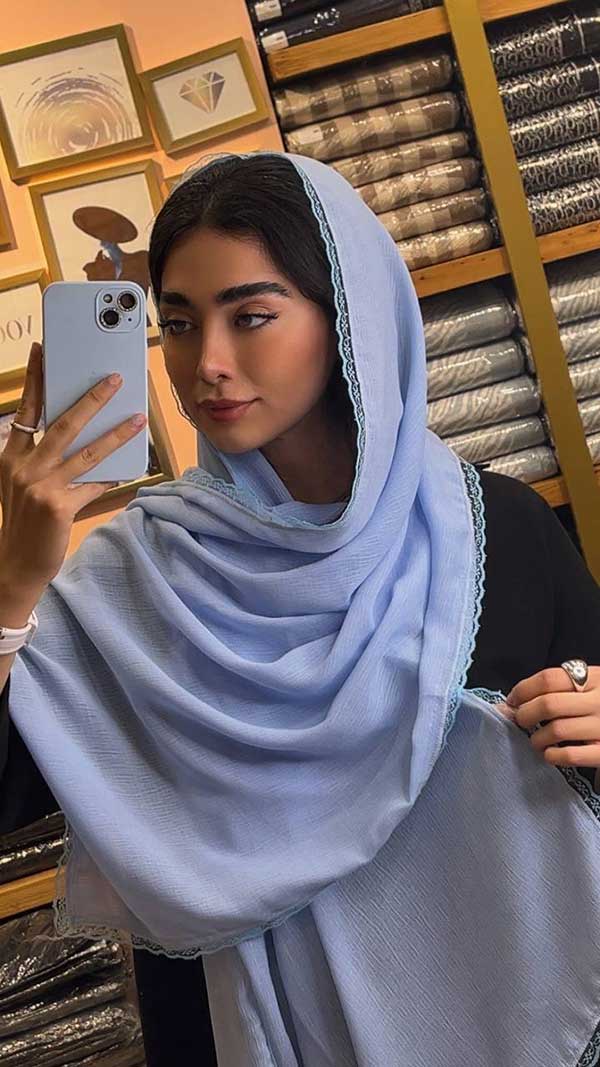 شال درختی دورگیپور بسته9رنگی کد sa22 (عمده)
