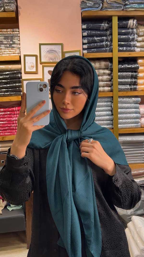 روسری درختی بسته10رنگی کد rs19 (عمده)
