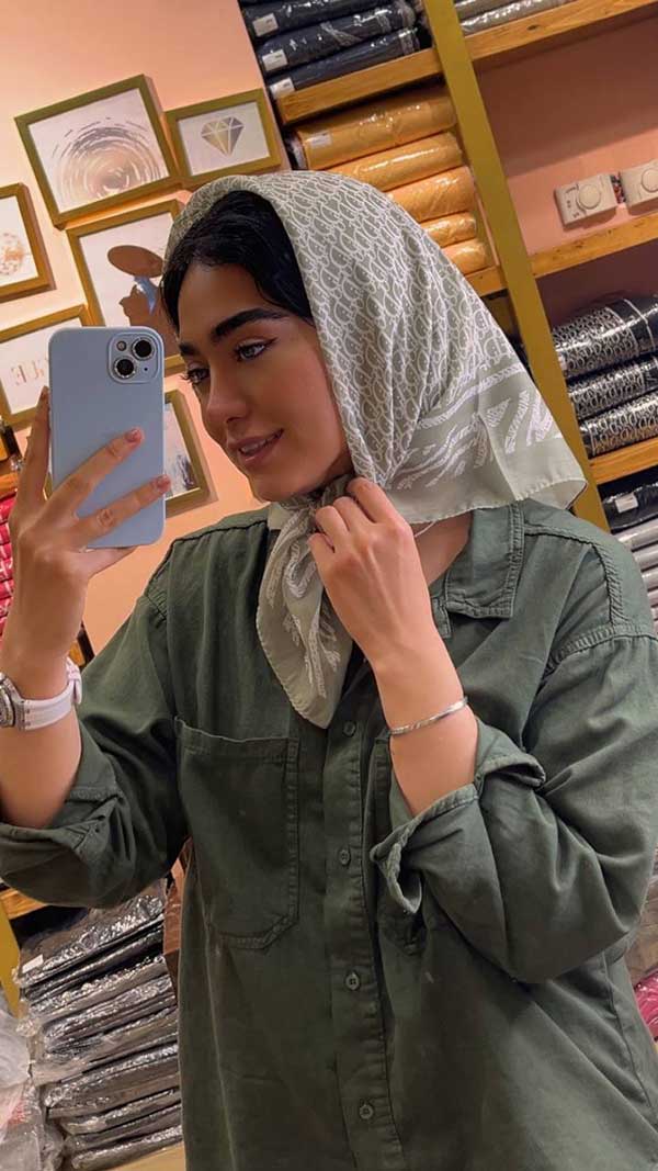 مینی اسکارف پک سبزماچا بسته10طرحی کد mt64 (عمده)
