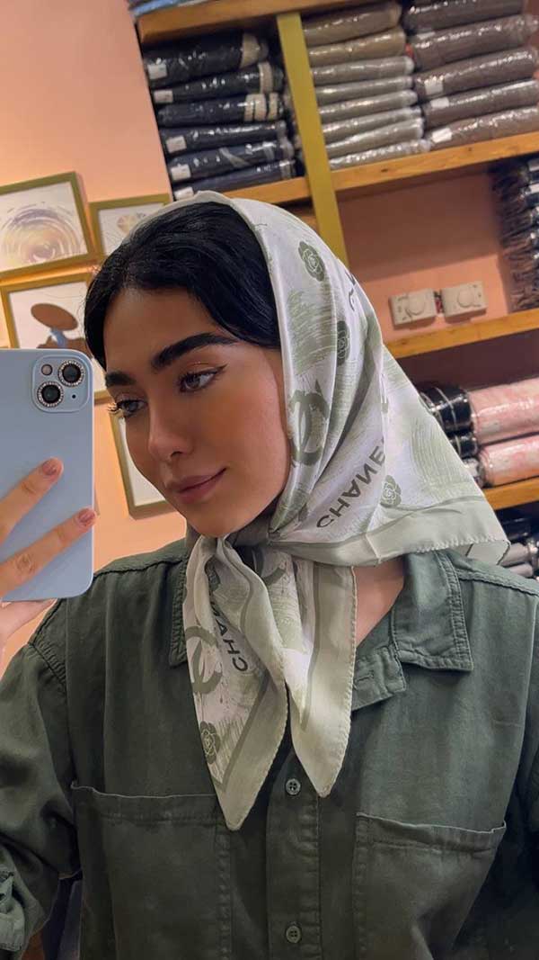 مینی اسکارف پک سبزماچا بسته10طرحی کد mt64 (عمده)
