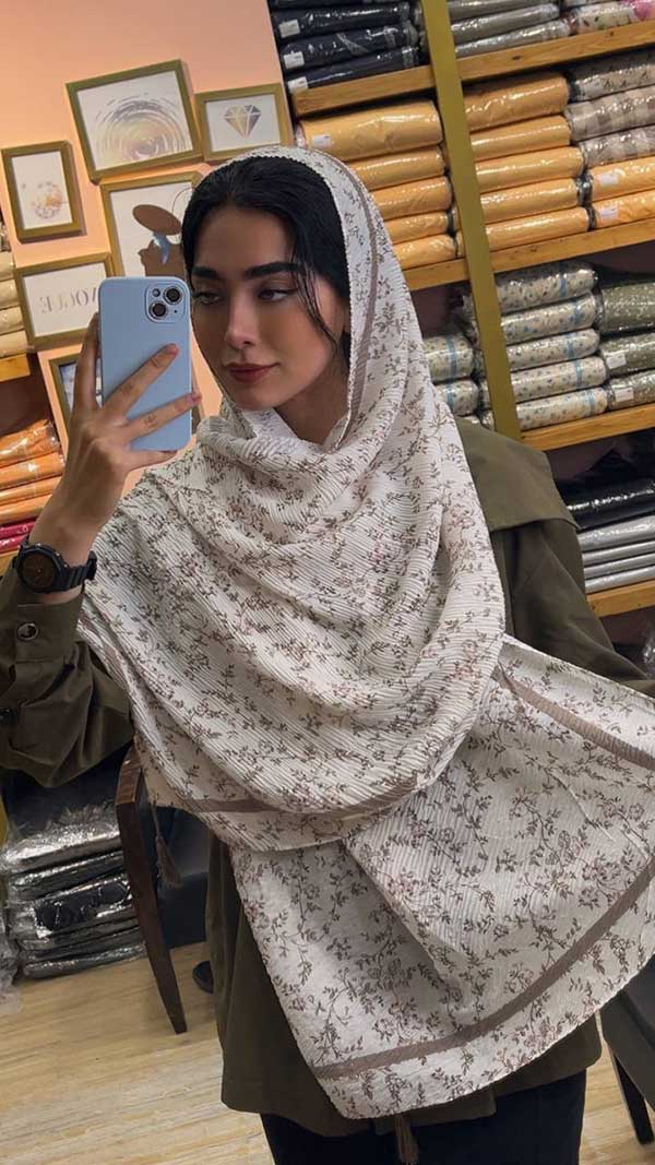 شال پلیسه گلی بسته8طرحی کد sp71 (عمده)
