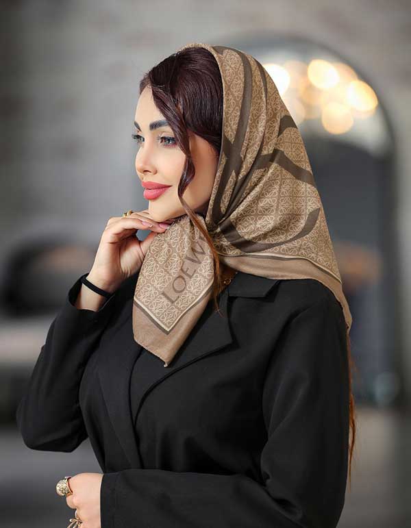 مینی اسکارف پک کرم بسته10طرحی کد mt71 (عمده)
