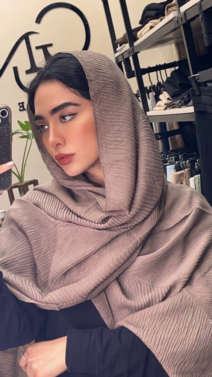 شال پلیسه اکلیلی بسته20رنگی کد sp10 (عمده)
