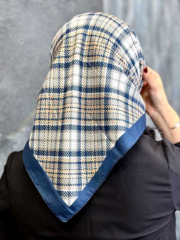 مینی اسکارف پک سورمه ای بسته10طرحی کد mt72 (عمده)
