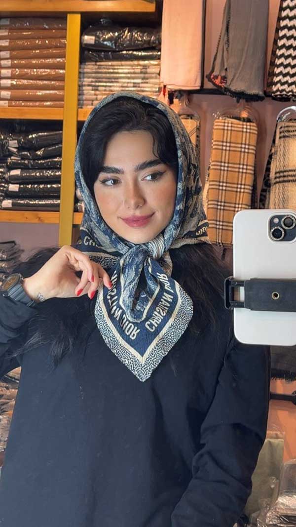 روسری پلیسه بسته6رنگی کد r125 (عمده)
