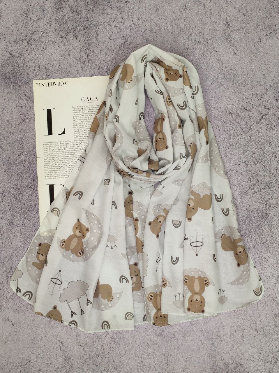 شال بچگانه بسته10طرحی کد sh17 (عمده)
