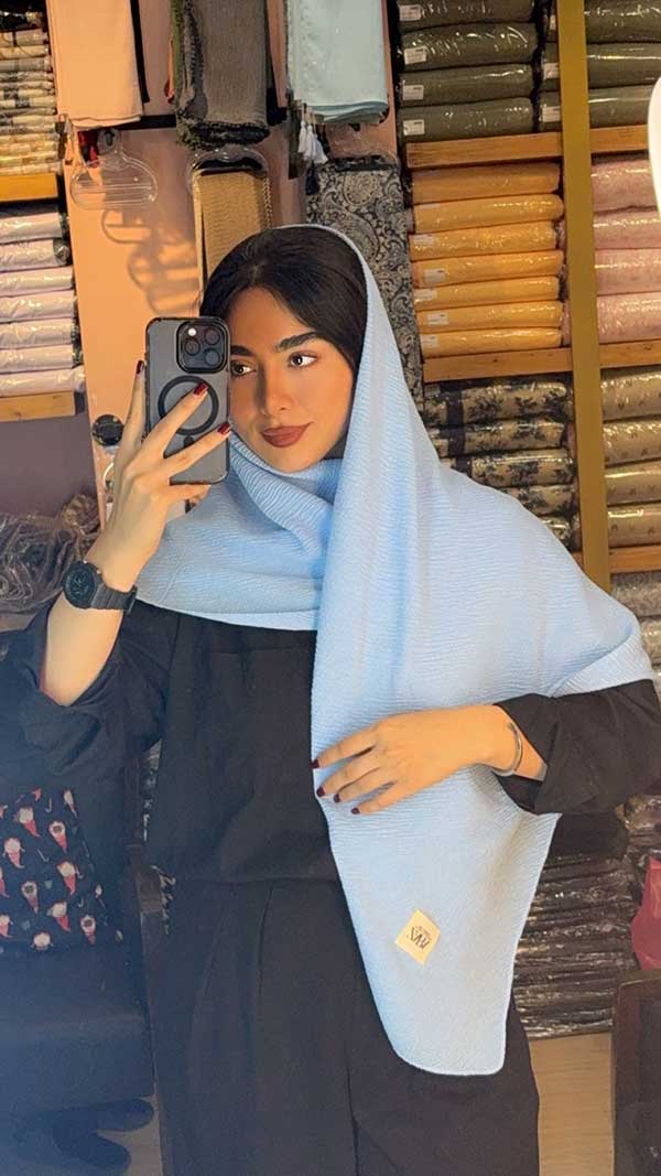 روسری پلیسه
