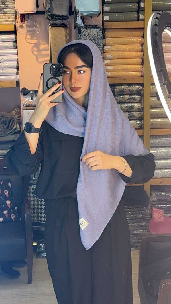 روسری پلیسه
