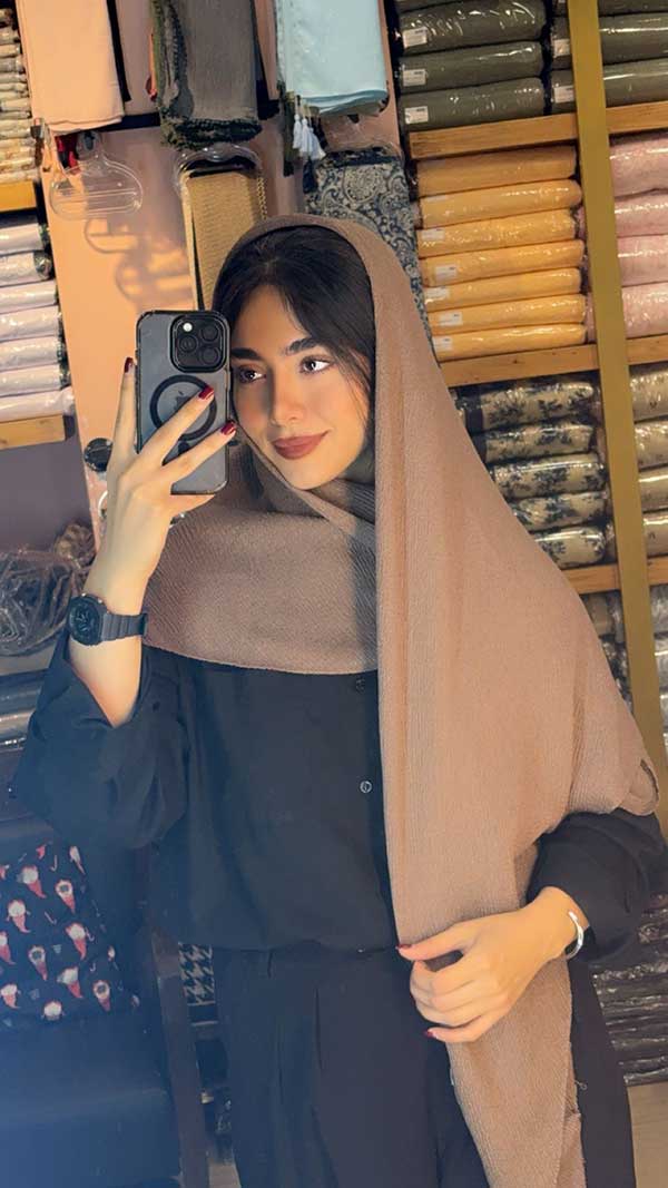 روسری پلیسه
