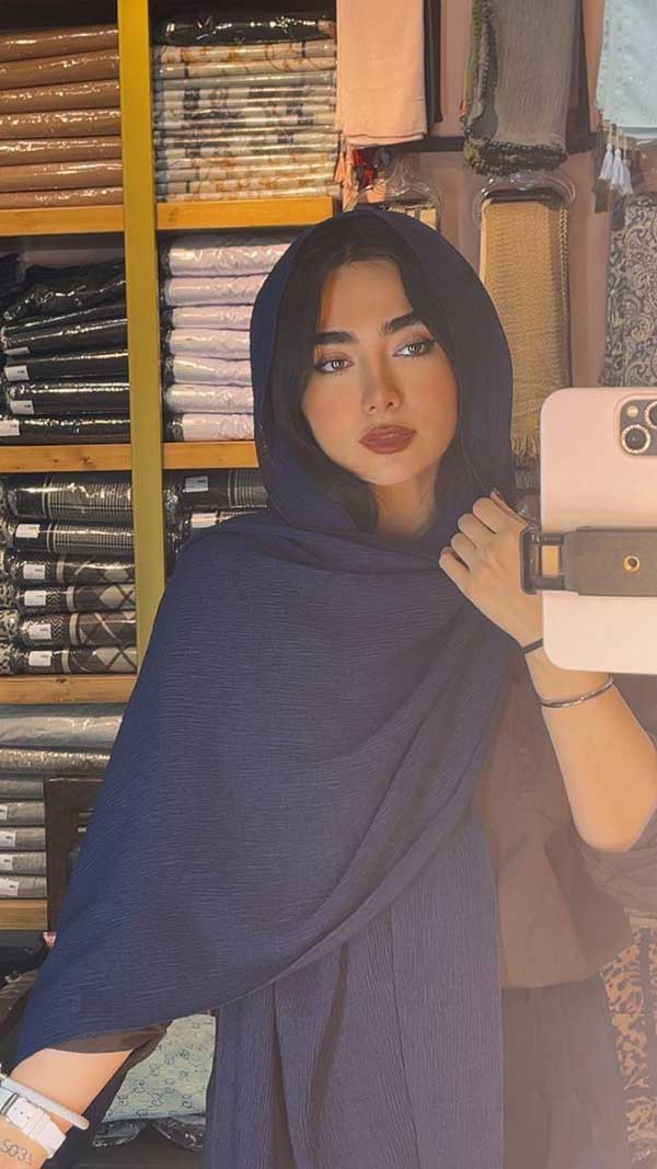 شال پلیسه پاییزه
