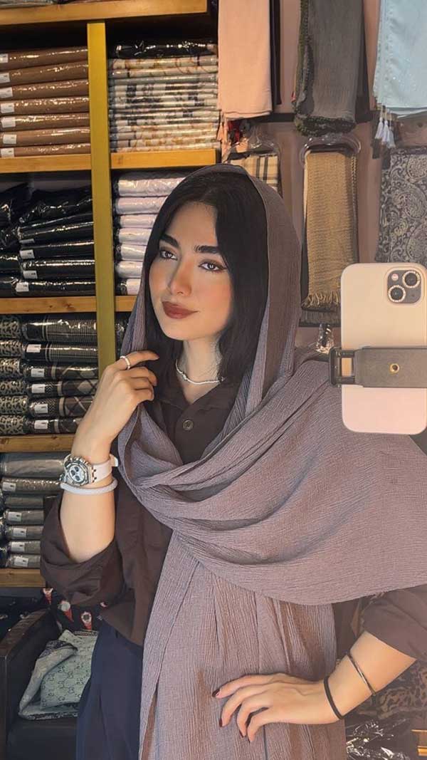 شال پلیسه پاییزه
