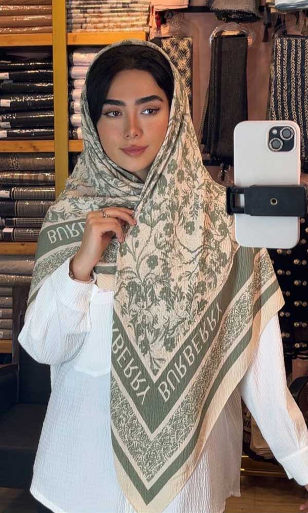 روسری پلیسه عمده
