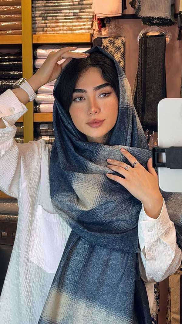 شال جیر سورمه ای
