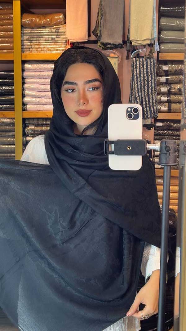 شال ژاکارد

