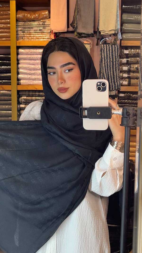 شال ژاکارد
