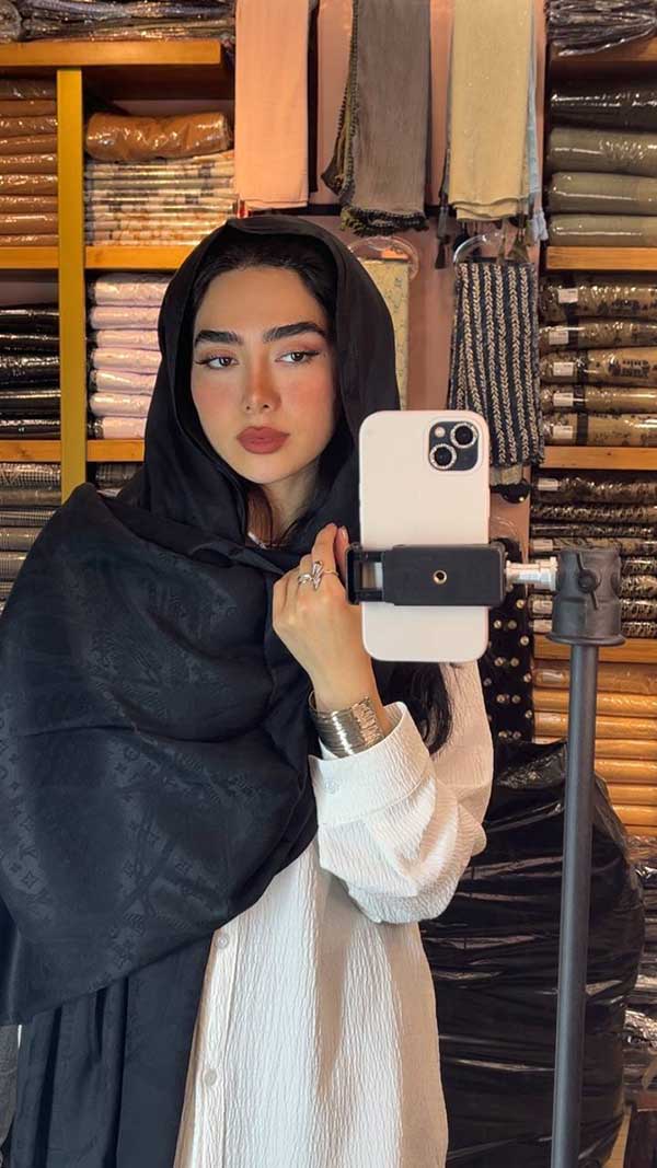 شال ژاکارد

