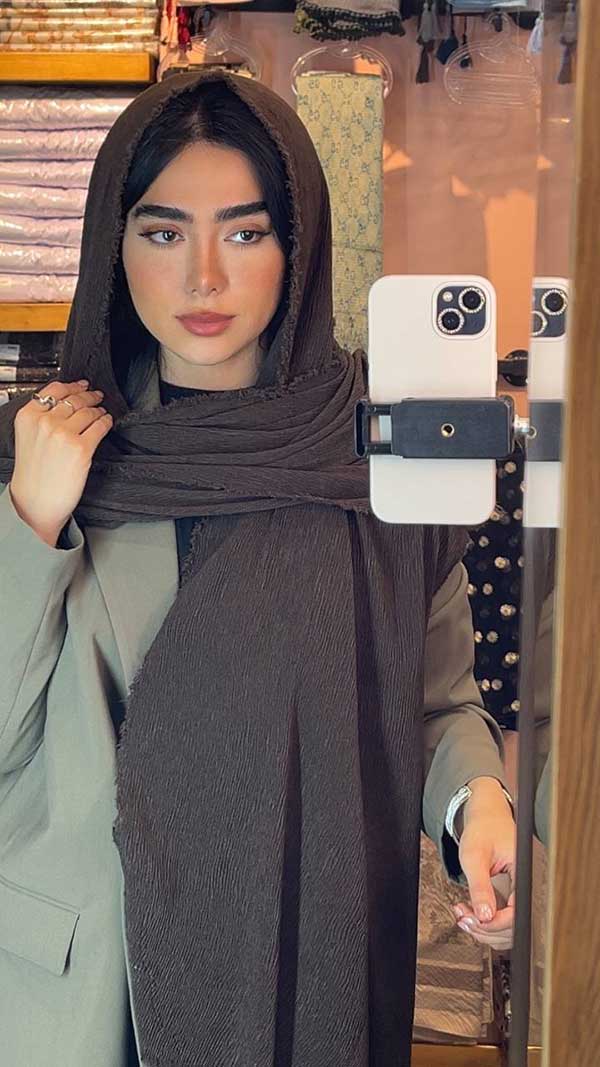 شال پلیسه دورریش

