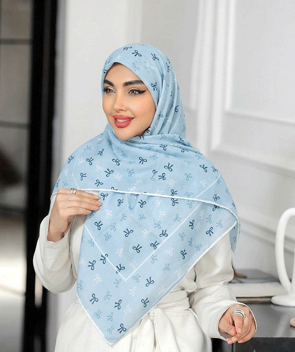 روسری پاپیون بسته7نگی کد r171 (عمده)
