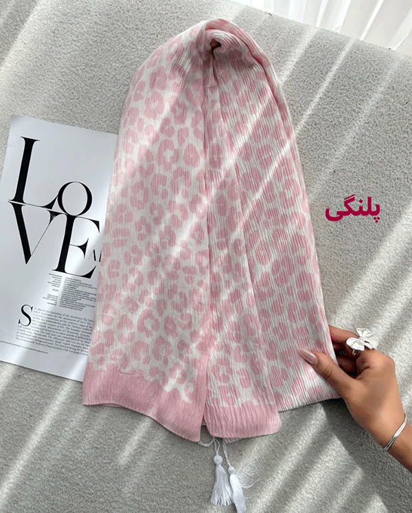 شال پلیسه پک صورتی بسته6طرحی کد sp78 (عمده)
