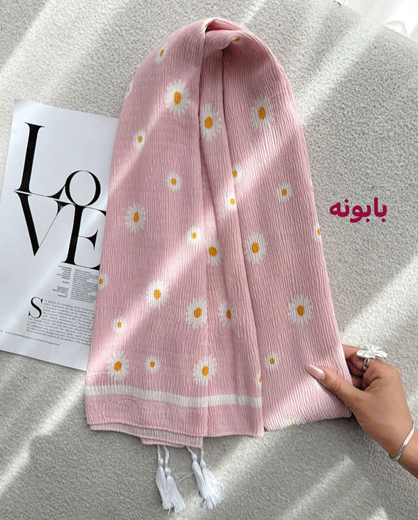 شال پلیسه پک صورتی بسته6طرحی کد sp78 (عمده)
